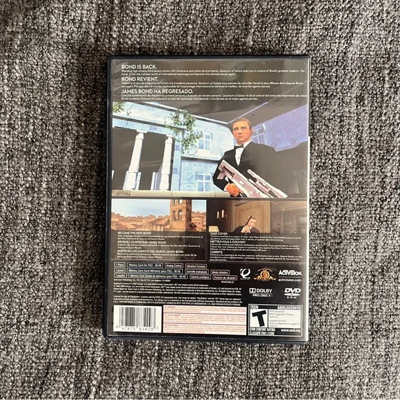 007 Quantum Of Solace Sony Playstation 2‎ PS2 Game Complete - Picture 2 of 3